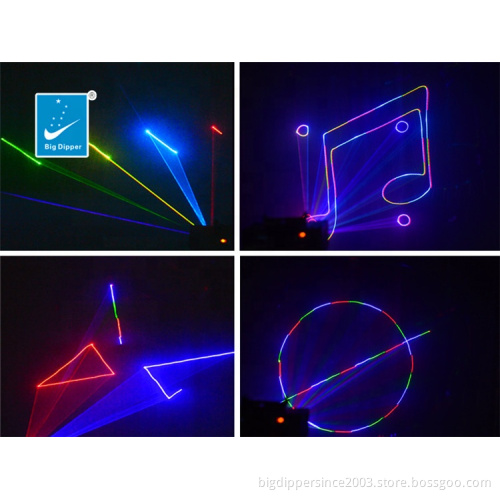 Big Dipper Betopper SevenStars Full-color animation laser with high quality laser diode bigdipper B2000+RGB laser